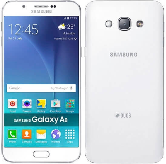 Появились полосы на экране телефона Samsung Galaxy A8 Duos